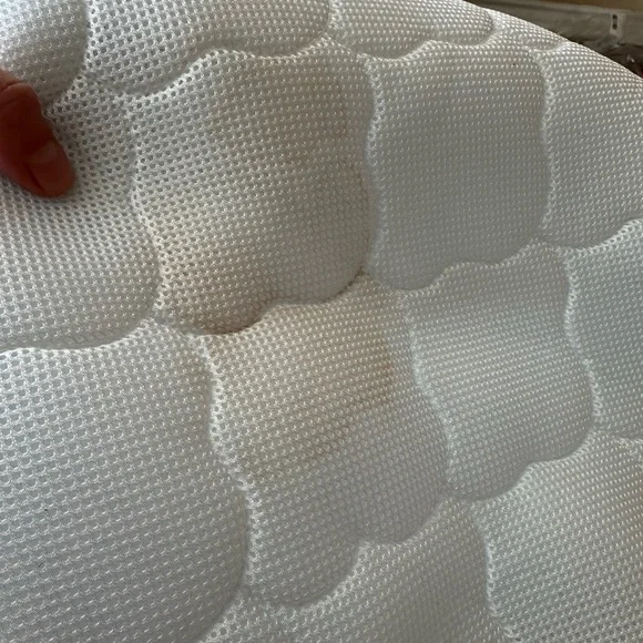 Newton Baby White Mattress Cover waterproof mattress pad GUC crib mattress pad - Picture 4 of 6